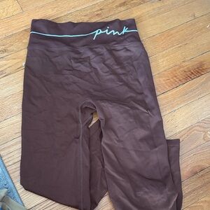 PINK Victoria's Secret Chocolate Brown Leggings